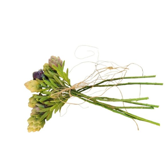 Artificial Protea Flower Stems Bouquet - Mixed Colors For Home Décor Wedding & C - Picture 9 of 11